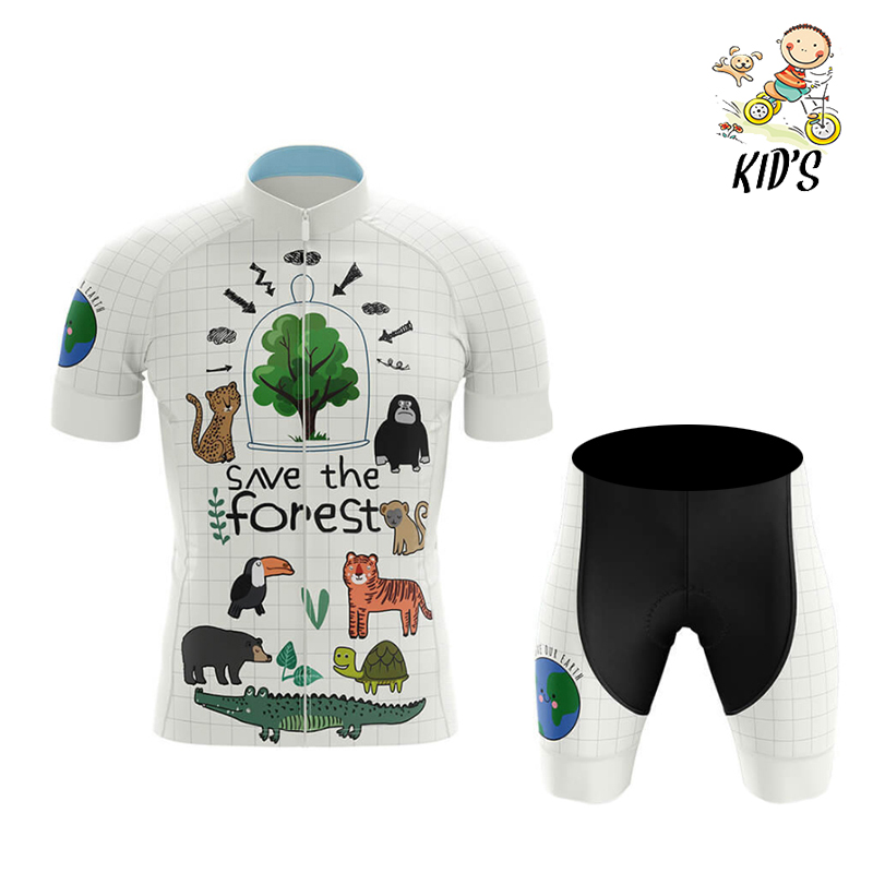 Baby Clothing Factory - 2023 Kids Cartoon Cycling Jersey Set