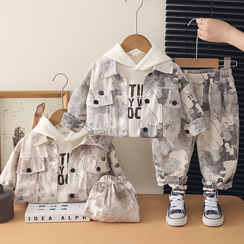 New Autumn Baby Clothes Suit C - đánh giá và giá Baby Clothing Drawing