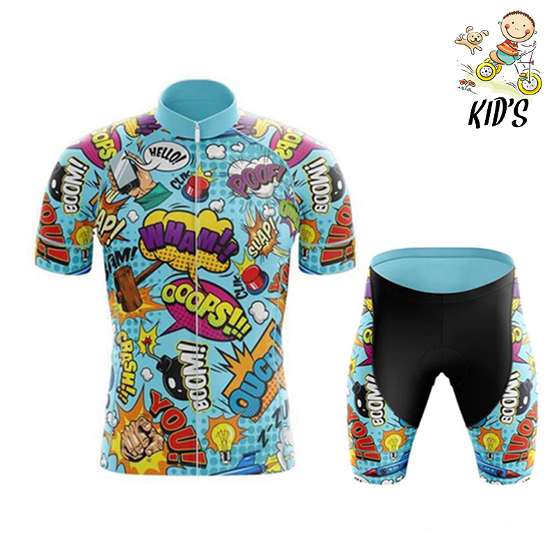 2023 Kids Cartoon Cycling Jers - đánh giá và giá Baby Clothing Factory