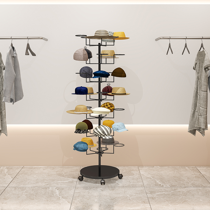 #Hat display rackFloor-to-ceil - đánh giá và giá Baby Clothing Display