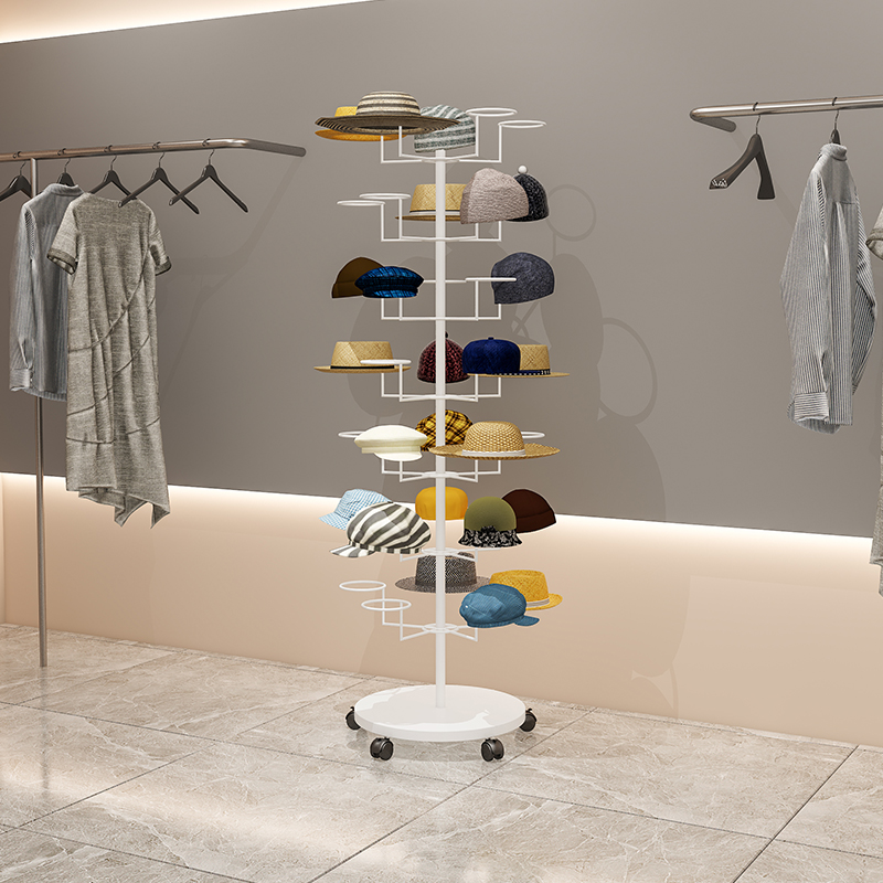 #Hat display rackFloor-to-ceil - đánh giá và giá Baby Clothing Display