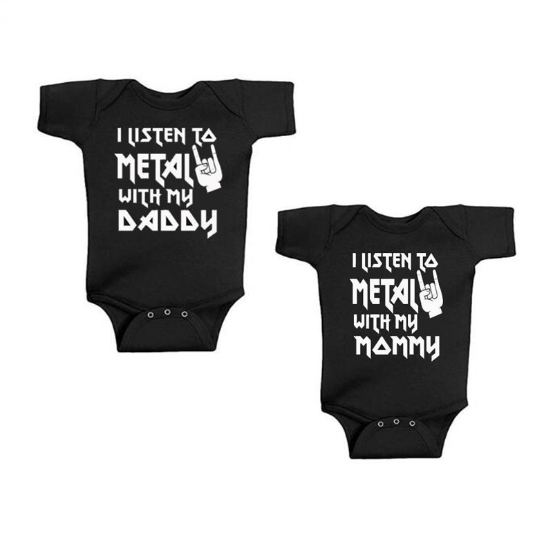I Listen to Metal with My Dadd - đánh giá và giá Baby Clothing Outlet