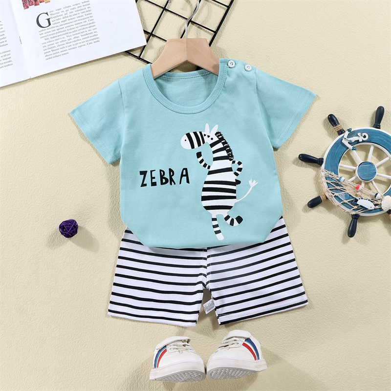 Cotton Tees+Shorts 2-piece Tra - đánh giá và giá Baby Clothing Bundles