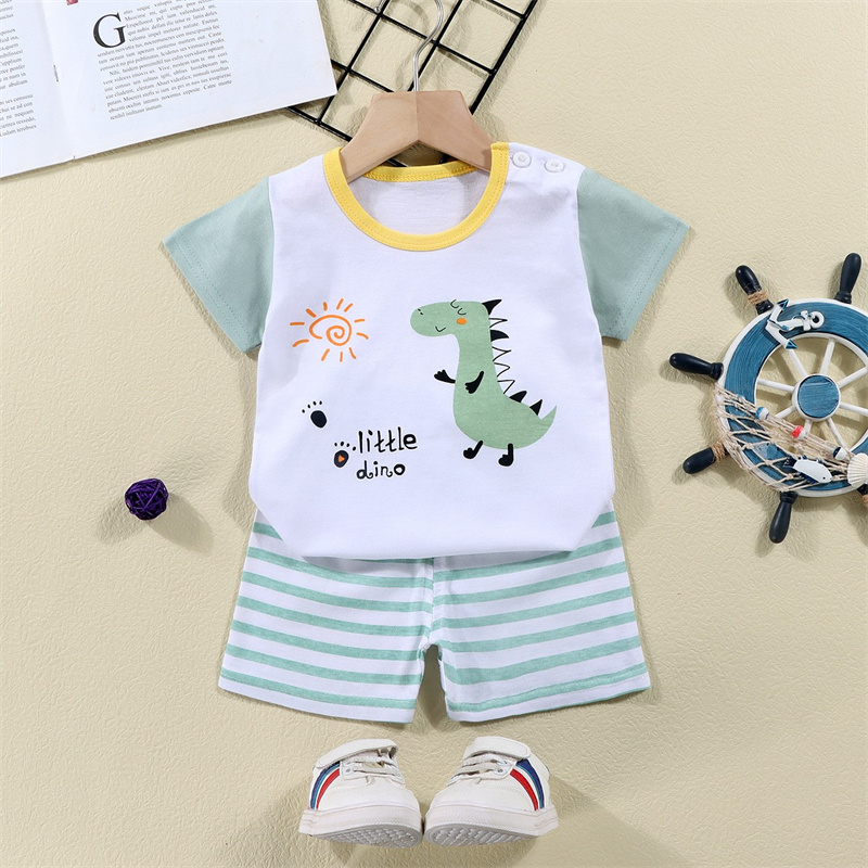 Cotton Tees+Shorts 2-piece Tra - đánh giá và giá Baby Clothing Bundles