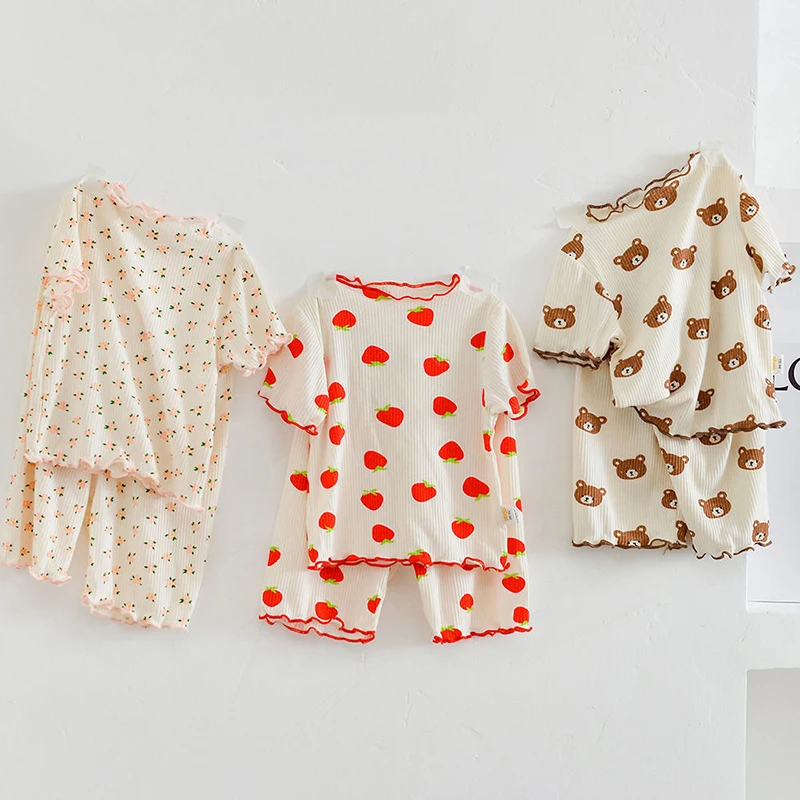 2026 Summer cotton cartoon cas - đánh giá và giá Baby Clothing Bundles