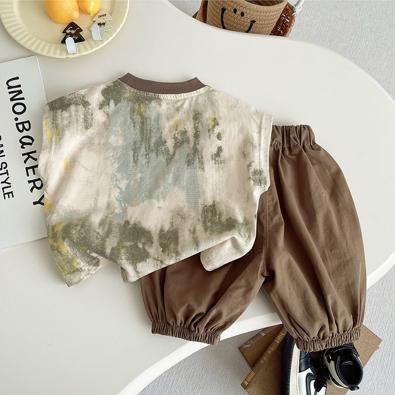 Korean Summer Toddler Baby Boy - đánh giá và giá Baby Clothing Drawing