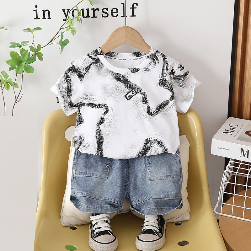 Toddler Boys Outfit Kids Summe - đánh giá và giá Baby Clothing Drawing
