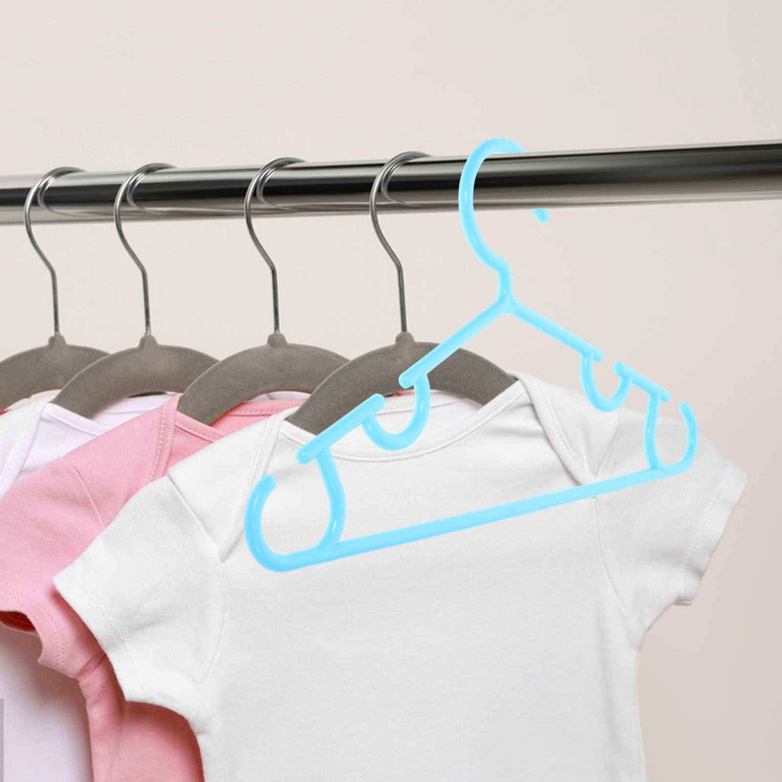 10Pcs Heavy Duty Baby Hangers  - đánh giá và giá Baby Clothing Rack