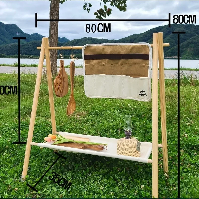 Solid wood portable hook rack  - đánh giá và giá Baby Clothing Rack