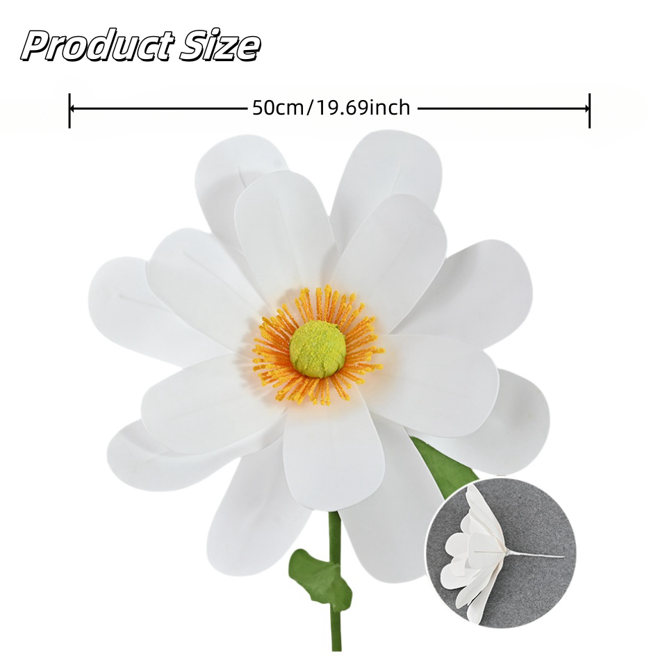 50 Cm Artificial Giant White F - đánh giá và giá Baby Clothing Display