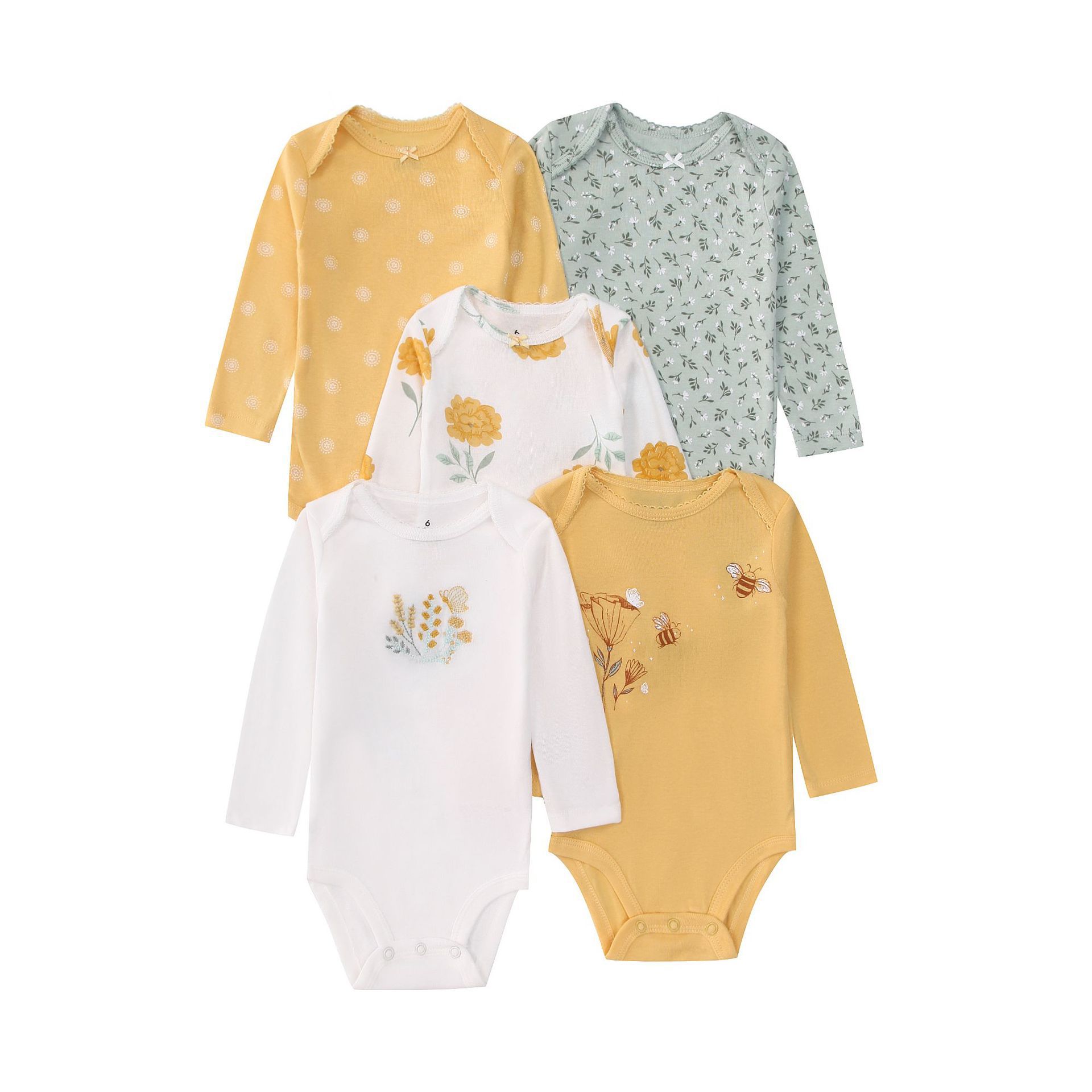 5PCS Newborn Infant Baby Bodys - đánh giá và giá Baby Clothing Outlet