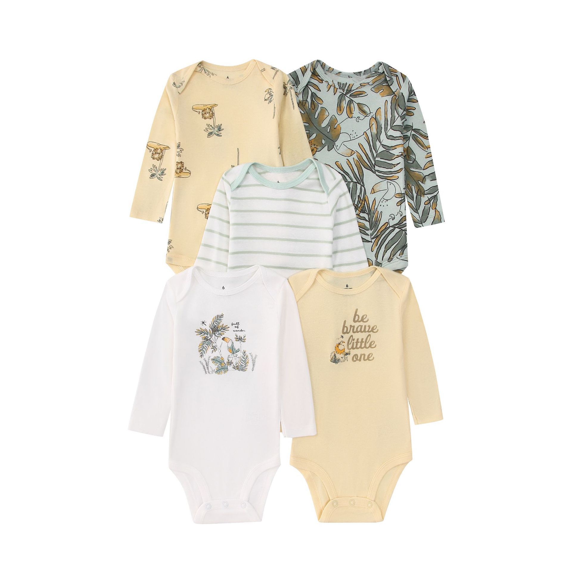 5PCS Newborn Infant Baby Bodys - đánh giá và giá Baby Clothing Outlet