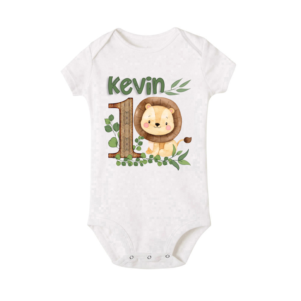 Personalised Safari Animal wit - đánh giá và giá Baby Clothing Names
